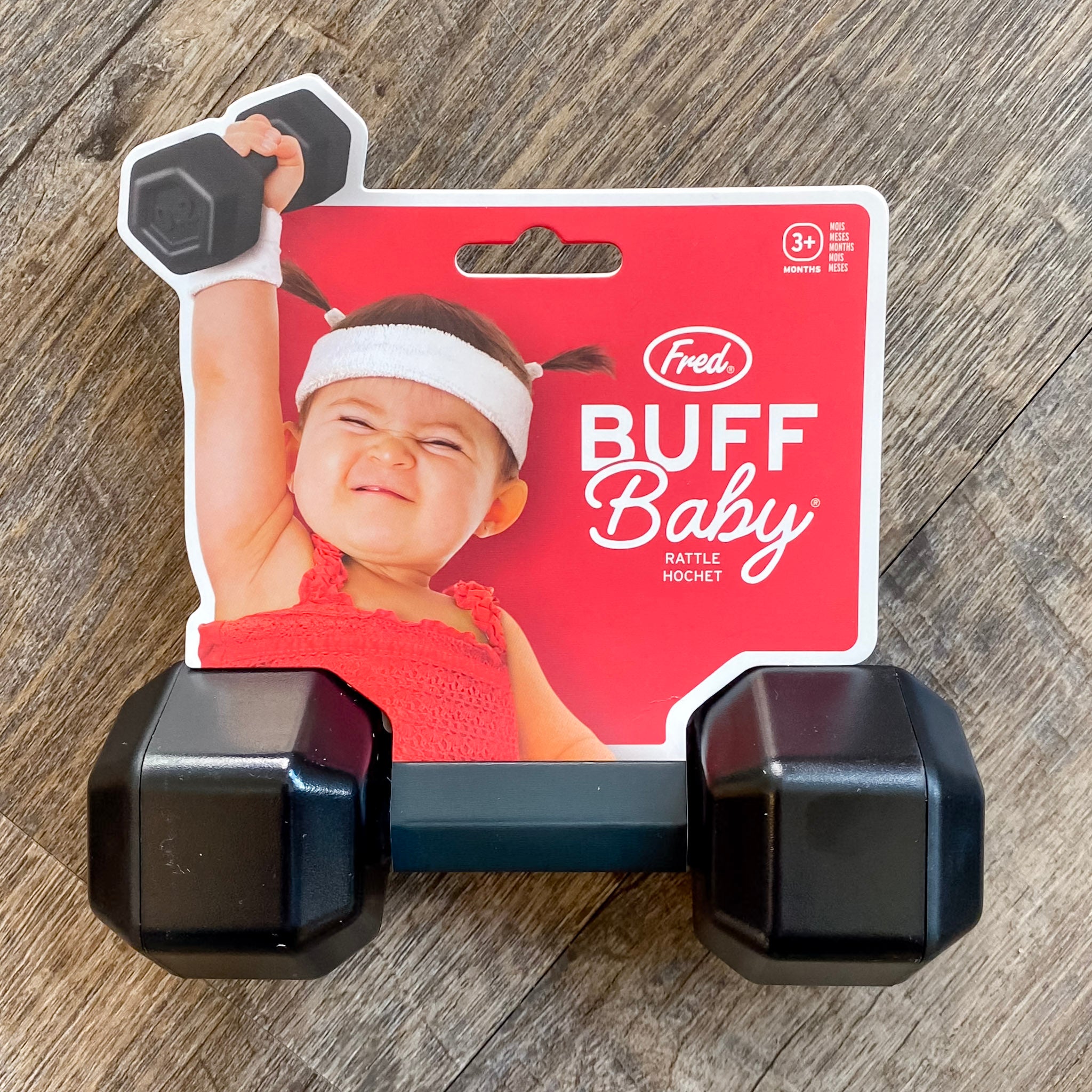 Buff Baby Dumbell Rattle – Lyla's: Clothing Gifts