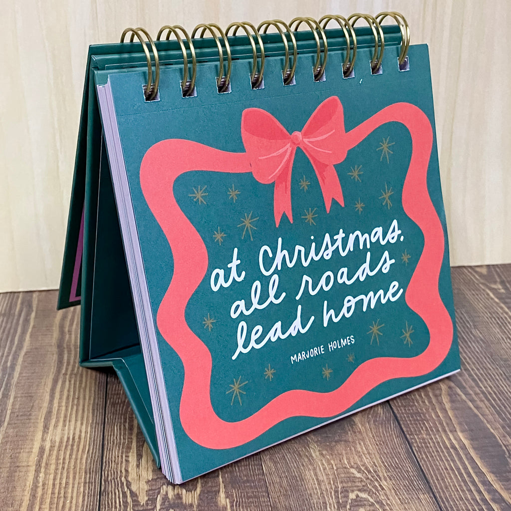 25 Days Of Christmas - Quotes + Prompts Advent Desk Calendar - Lyla's: Clothing, Decor & More - Plano Boutique