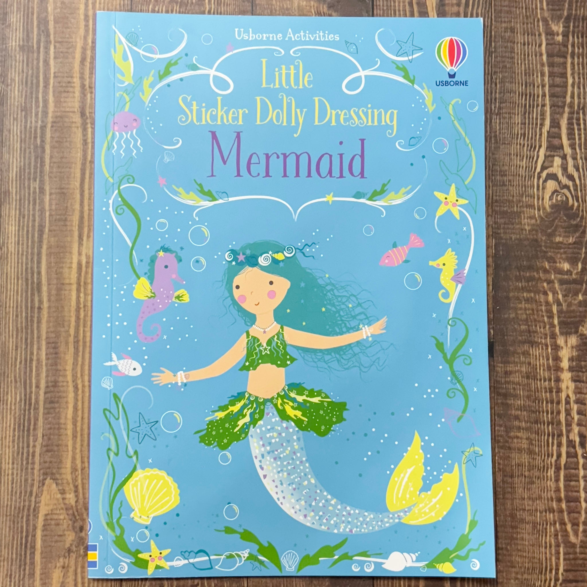 little sticker dolly dressing mermaid Little Sticker Dolly Dressing Mermaids