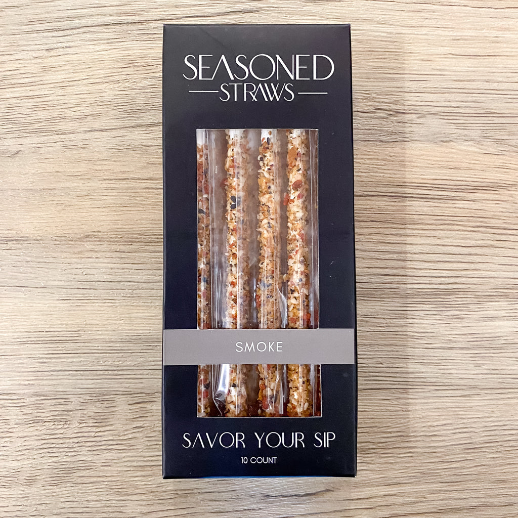 Seasoned Straws - Smoke - Lyla's: Clothing, Decor & More - Plano Boutique