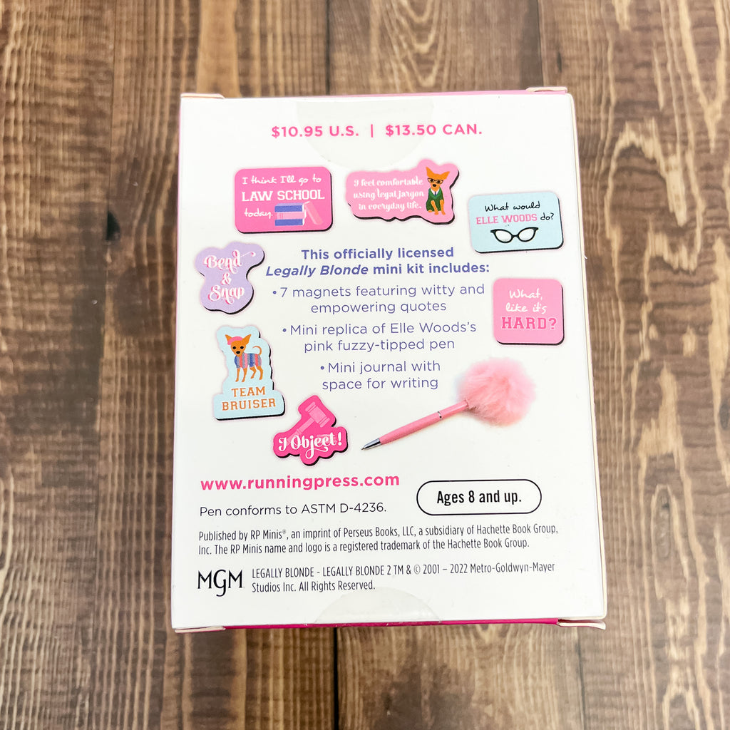 Legally Blonde Magnets: Includes Pen and Mini Journal! - Lyla's: Clothing, Decor & More - Plano Boutique