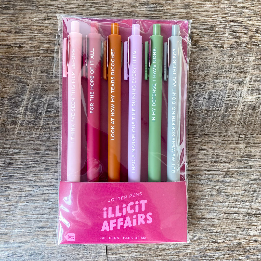 Swiftie Jotter Pens - Illicit Affairs - Lyla's: Clothing, Decor & More - Plano Boutique