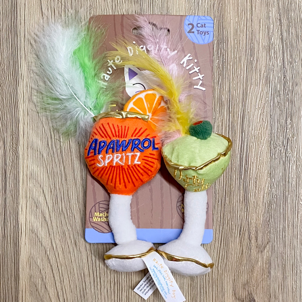 Kitty Cocktails (2 cocktails) Catnip Toys - Lyla's: Clothing, Decor & More - Plano Boutique