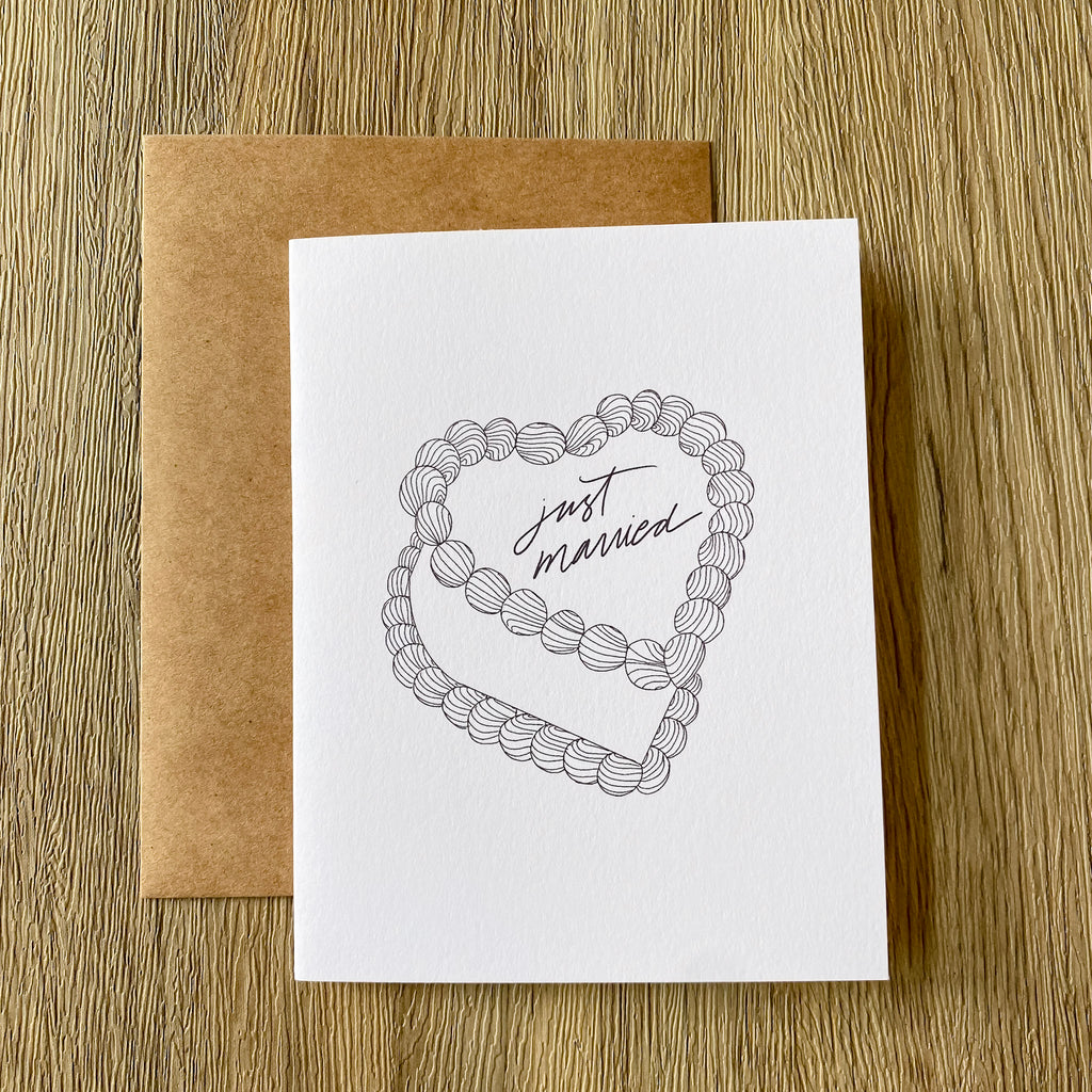 Just Married Card - Lyla's: Clothing, Decor & More - Plano Boutique