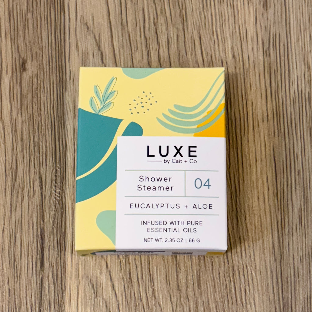Cait & Co Eucalyptus + Aloe Aromatherapy Shower Steamer - Lyla's: Clothing, Decor & More - Plano Boutique