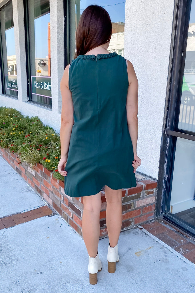 Feeling Thankful Hunter Green Dress - Lyla's: Clothing, Decor & More - Plano Boutique
