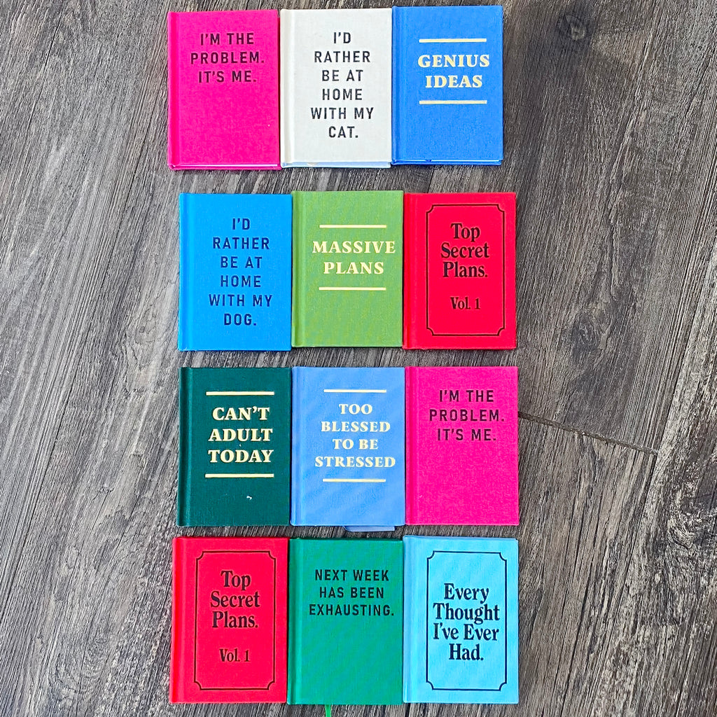 Mini Fabric Notebooks - Lyla's: Clothing, Decor & More - Plano Boutique