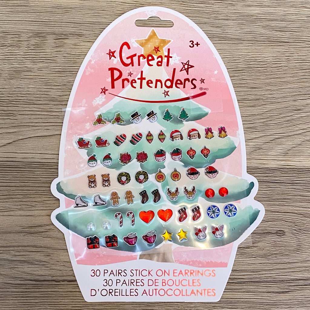 Holiday Sticker Earrings - Lyla's: Clothing, Decor & More - Plano Boutique