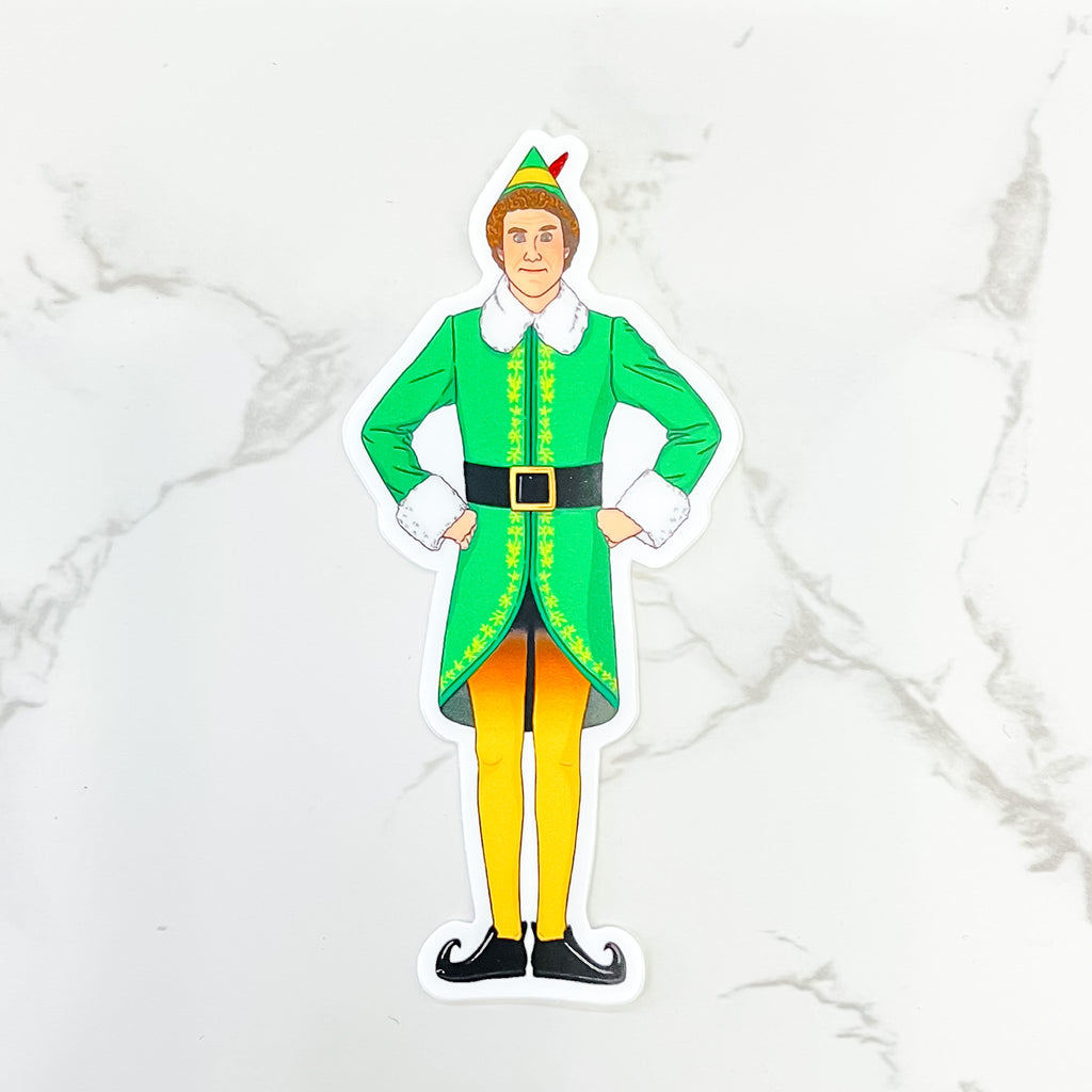 Elf Sticker - Lyla's: Clothing, Decor & More - Plano Boutique