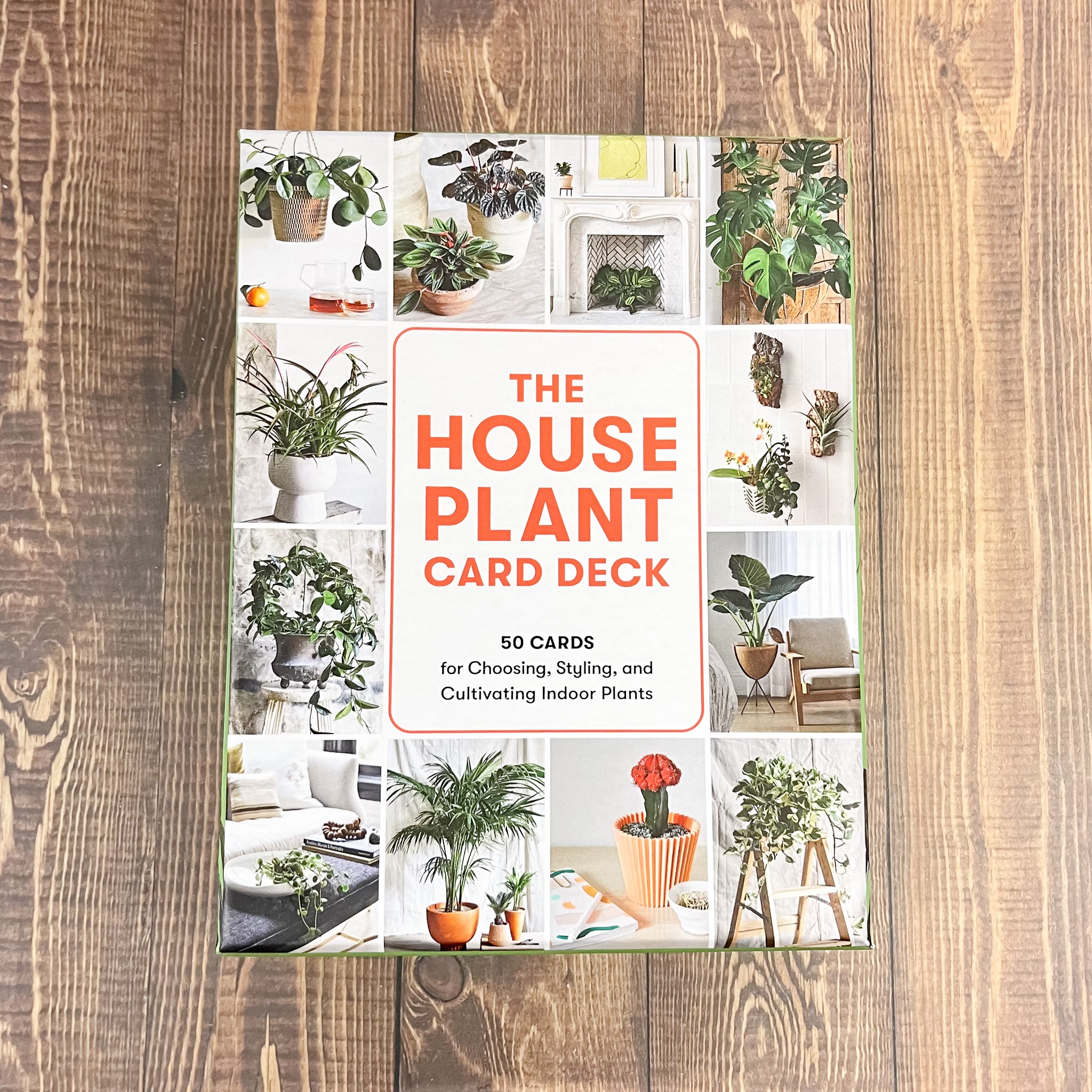 practical house plant book The Houseplant Card Deck : 50 Cards for Choosing, Styling, and Cultivating Indoor Plants