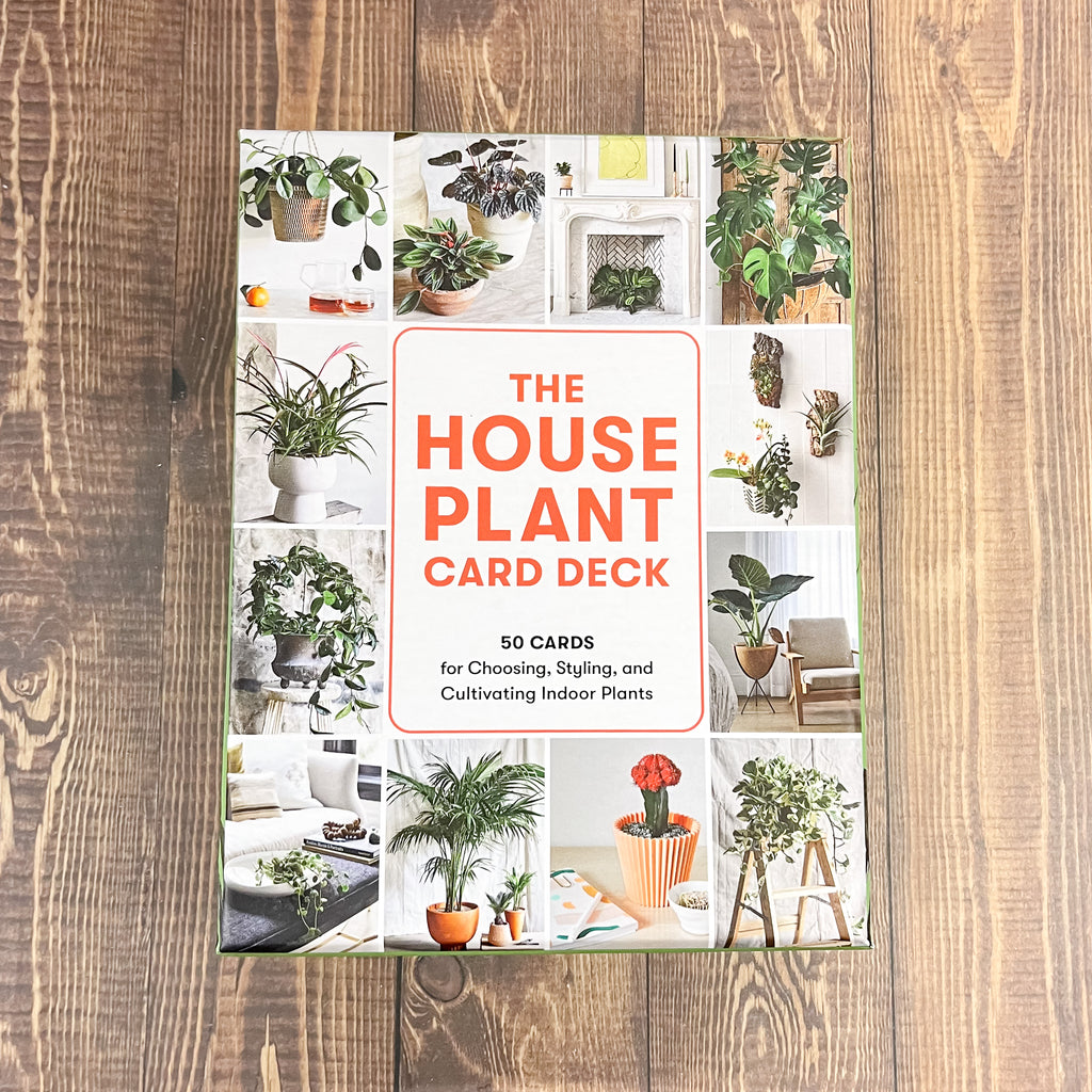 The Houseplant Card Deck 50 Cards for Choosing, Styling, and Cultivating Indoor Plants - Lyla's: Clothing, Decor & More - Plano Boutique