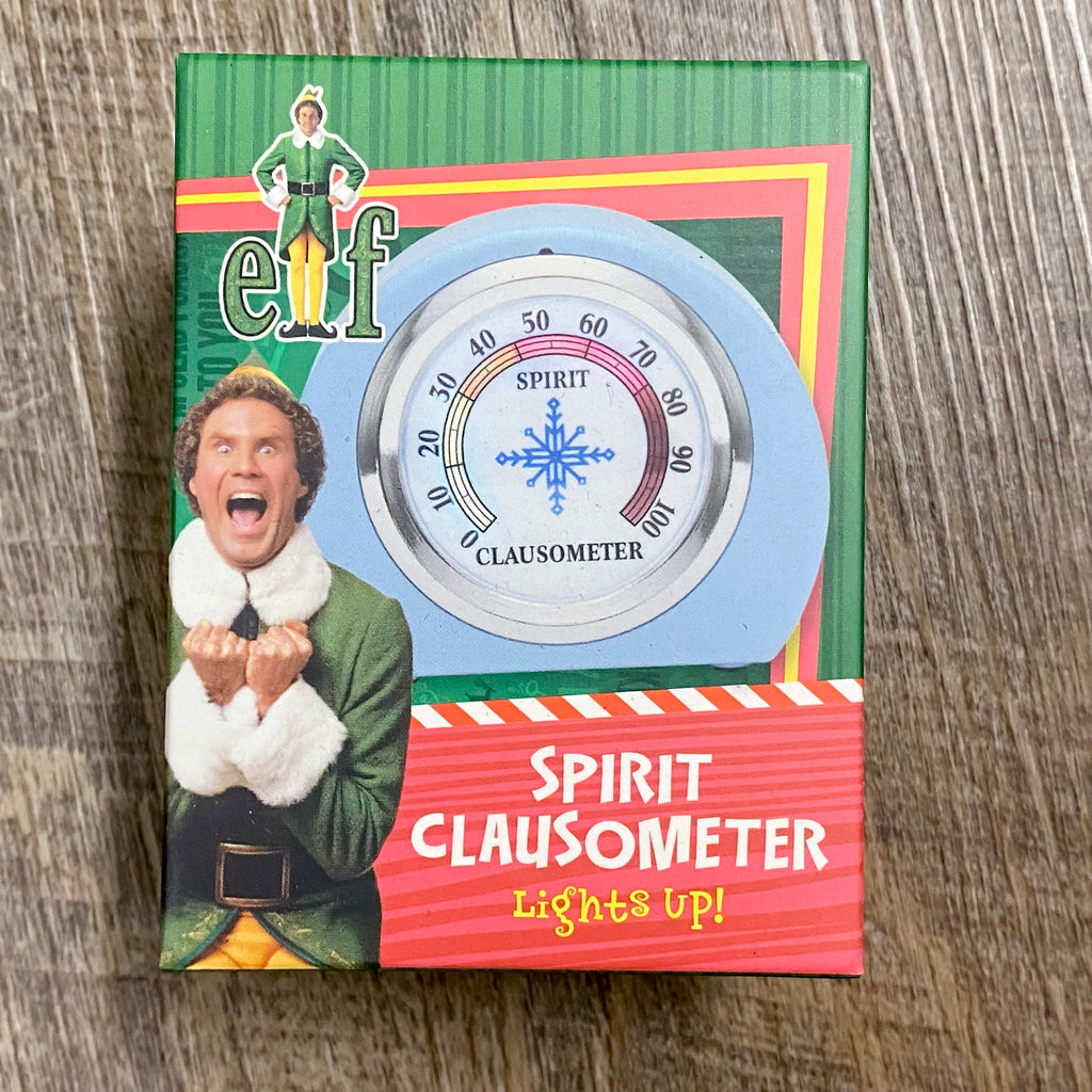 Elf: Spirit Clausometer: Lights Up - Lyla's: Clothing, Decor & More - Plano Boutique