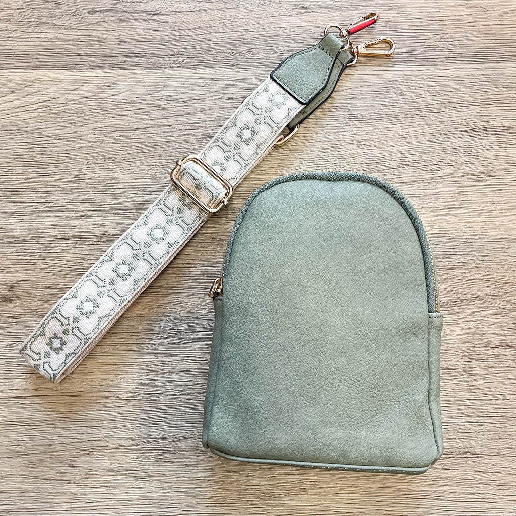 Jen & Co Ellen Crossbody Purse - Sage - Lyla's: Clothing, Decor & More - Plano Boutique