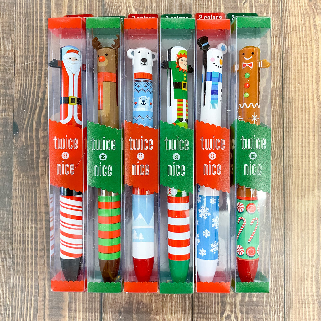 Holiday 2 Click Pens - Lyla's: Clothing, Decor & More - Plano Boutique