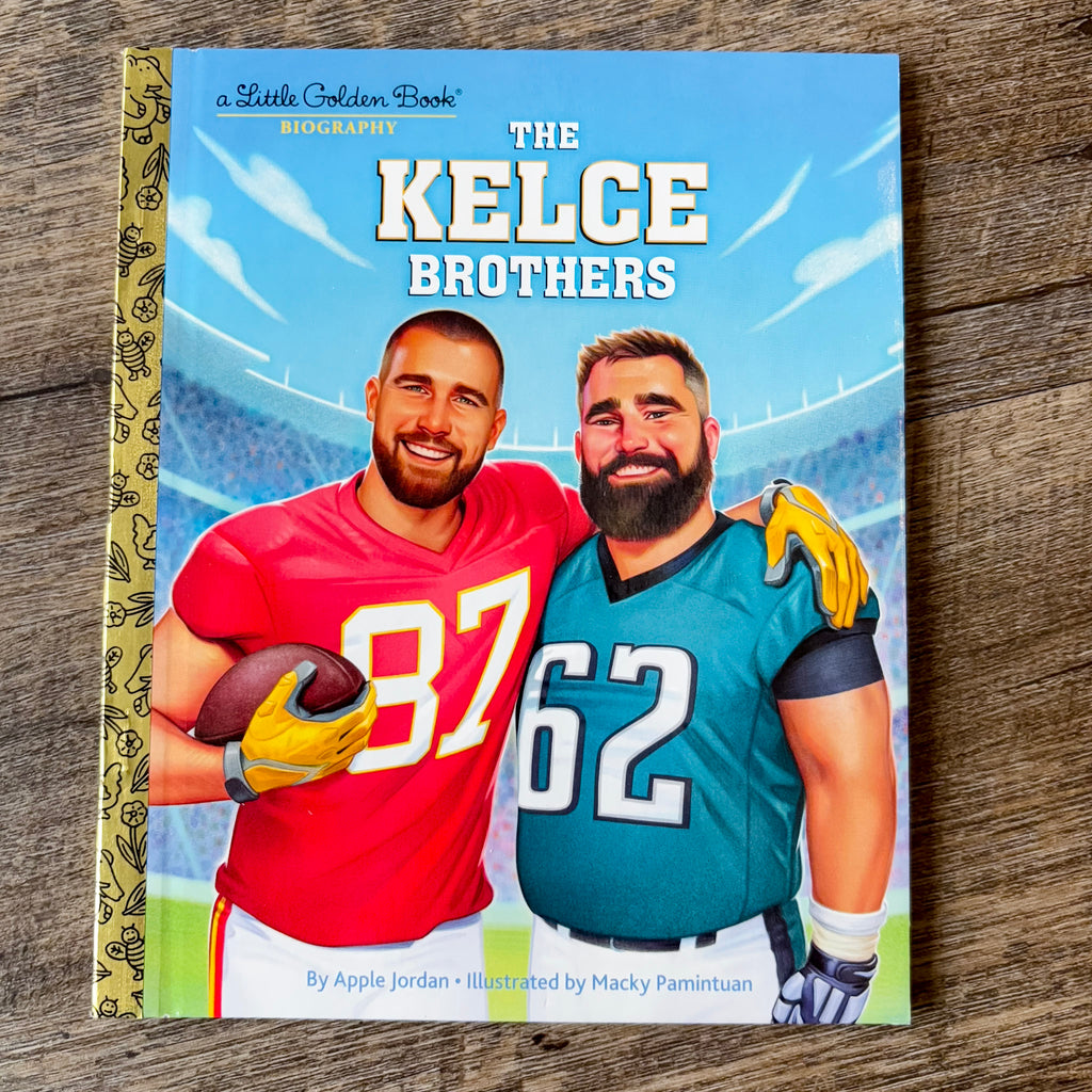 The Kelce Brothers: A Little Golden Book Biography - Lyla's: Clothing, Decor & More - Plano Boutique