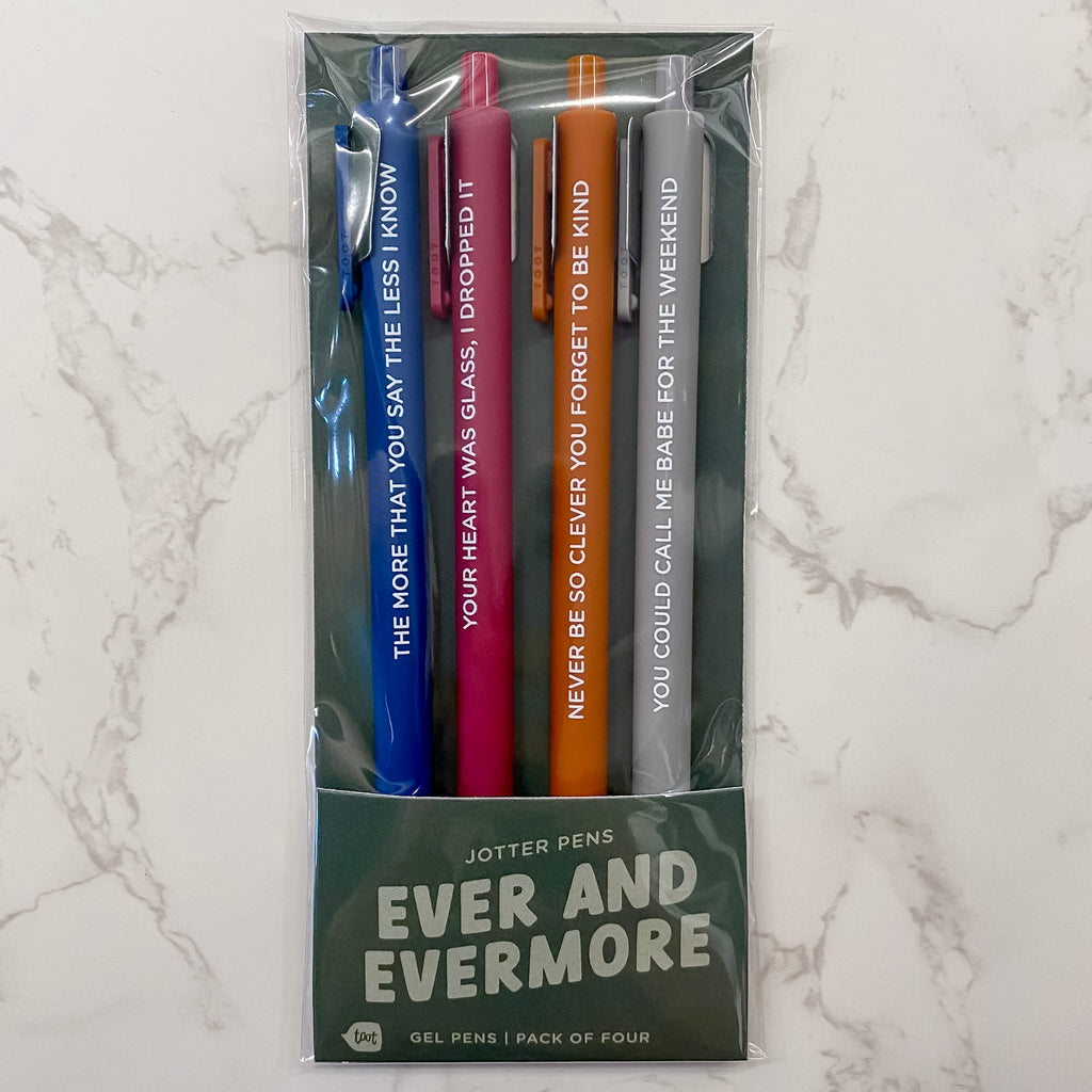Swiftie Jotter Pens - Ever And Evermore - Lyla's: Clothing, Decor & More - Plano Boutique