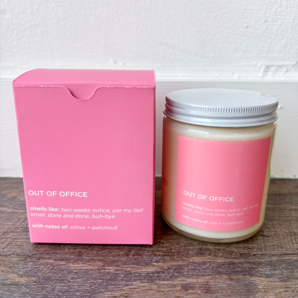 Out of Office Candle - Lyla's: Clothing, Decor & More - Plano Boutique