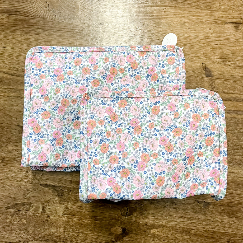 Garden Floral Roadie Bag by TRVL design - Lyla's: Clothing, Decor & More - Plano Boutique
