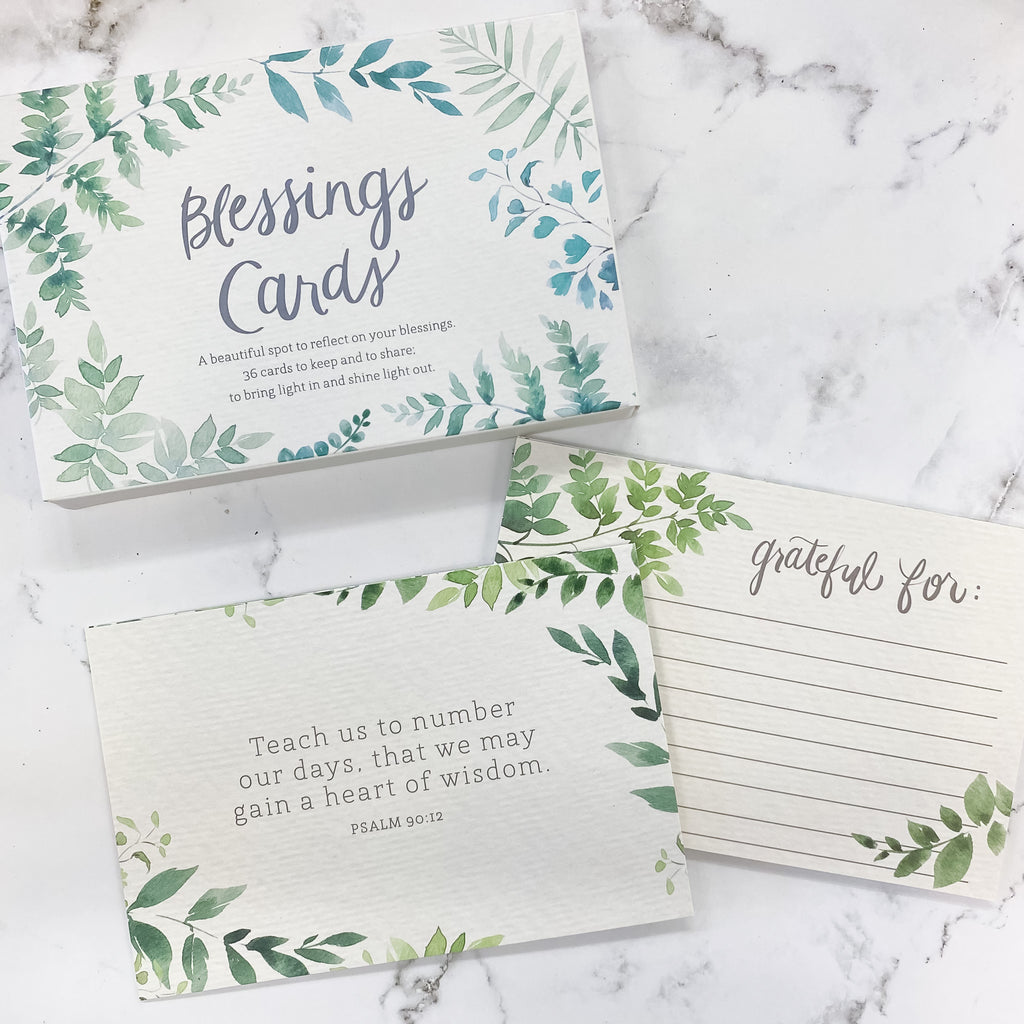 Heather Lee Chan Blessing Cards Fern - Lyla's: Clothing, Decor & More - Plano Boutique
