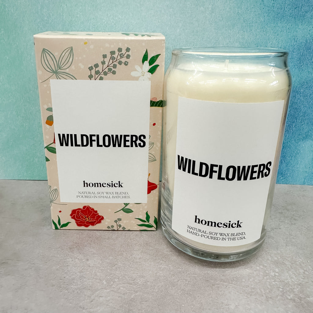 Homesick Wildflowers Candle - Lyla's: Clothing, Decor & More - Plano Boutique