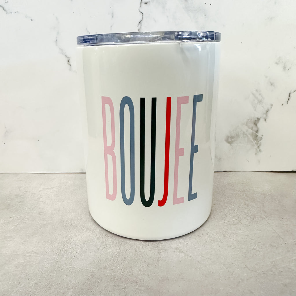 Boujee Tumbler - Lyla's: Clothing, Decor & More - Plano Boutique