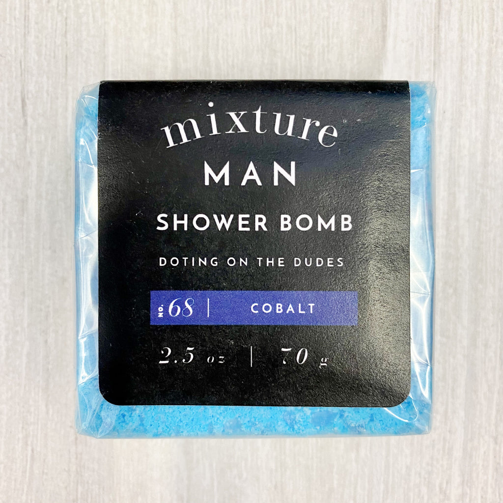Cobalt Shower Bomb by Mixture Man - Lyla's: Clothing, Decor & More - Plano Boutique