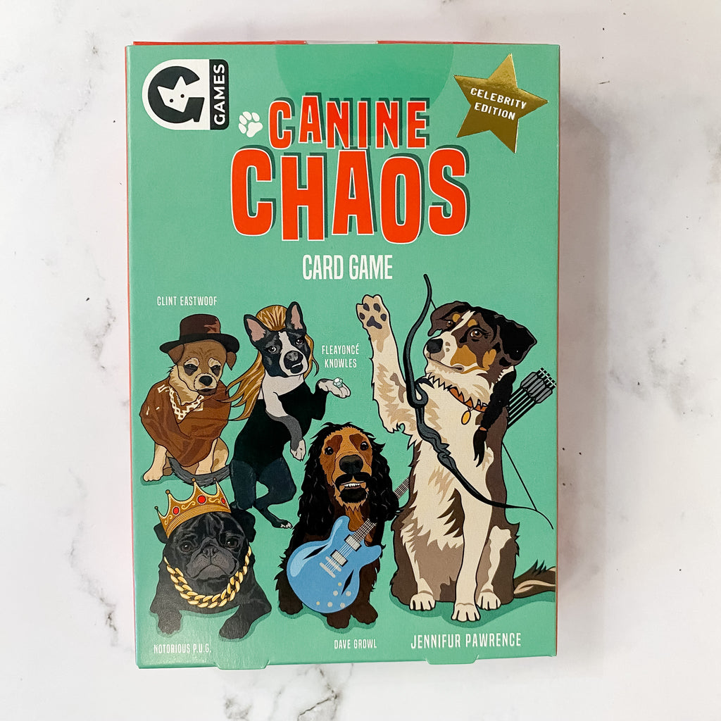Canine Chaos Card Game by Ginger Fox - Lyla's: Clothing, Decor & More - Plano Boutique