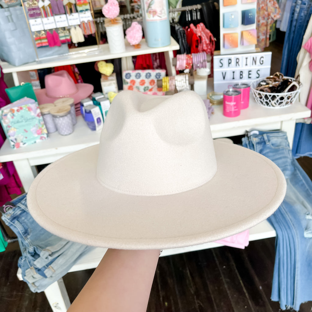 Ivory Rancher Hat - Lyla's: Clothing, Decor & More - Plano Boutique