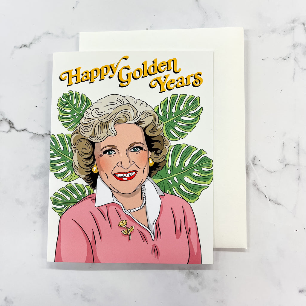 Happy Golden Years Card - Lyla's: Clothing, Decor & More - Plano Boutique