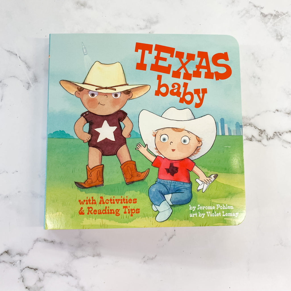 Texas Baby Board Book - Lyla's: Clothing, Decor & More - Plano Boutique