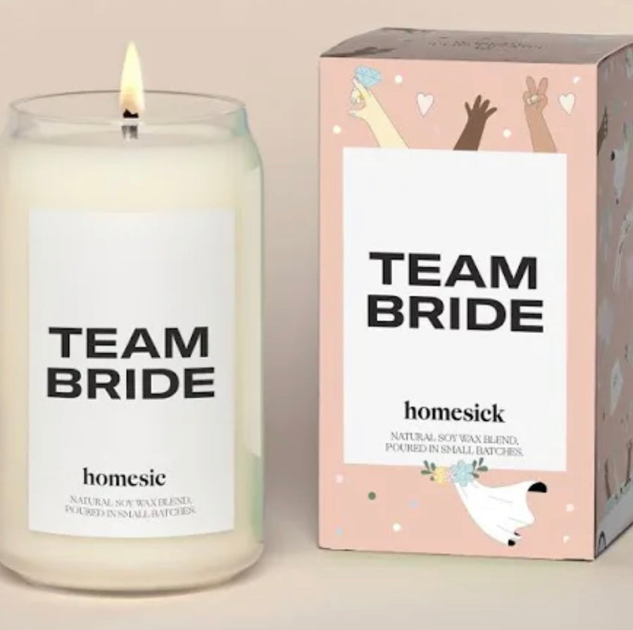 Homesick Team Bride Candle - Lyla's: Clothing, Decor & More - Plano Boutique