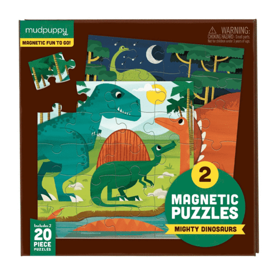 Mighty Dinosaurs Magnetic Puzzle - Lyla's: Clothing, Decor & More - Plano Boutique