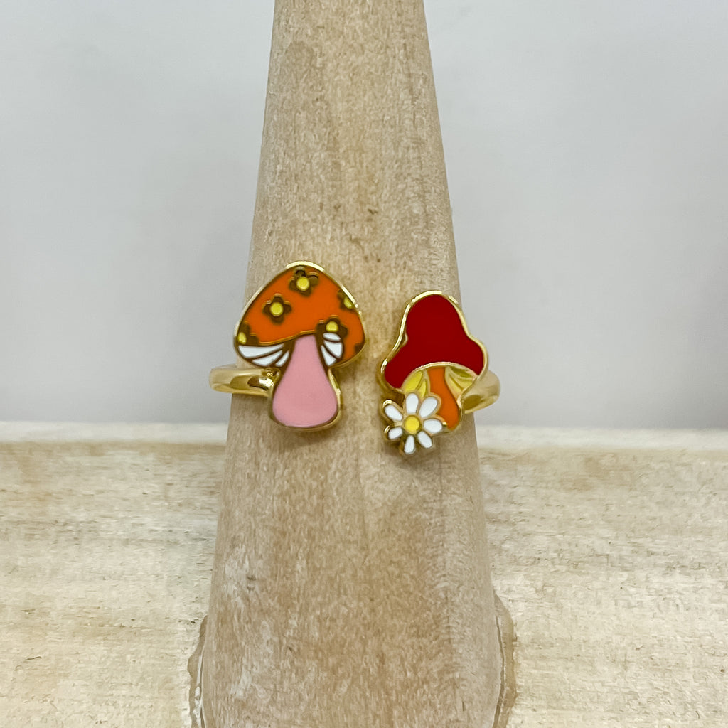 Magic Mushrooms Ring by Yellow Owl Workshop - Lyla's: Clothing, Decor & More - Plano Boutique