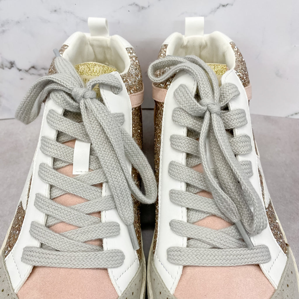 Daisy Rose Gold Sneakers by Miracle Mile - Lyla's: Clothing, Decor & More - Plano Boutique