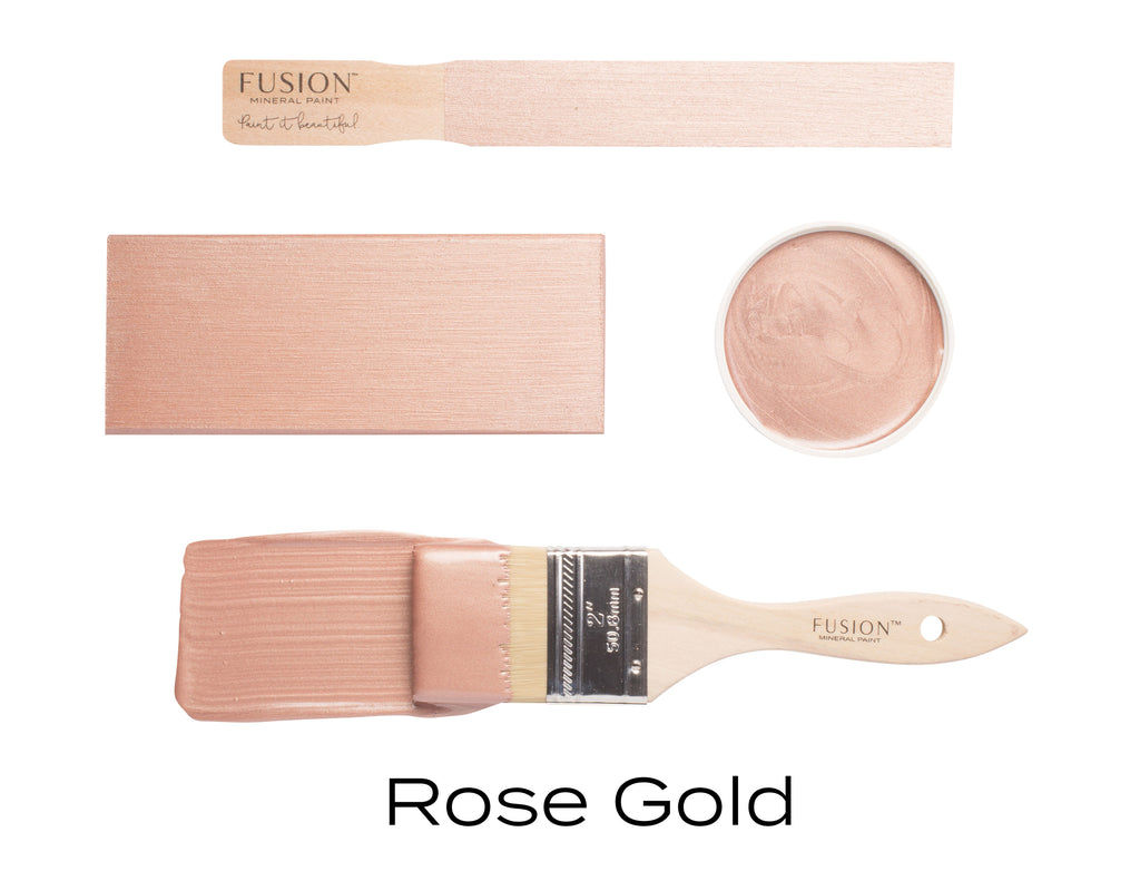 Fusion Mineral Paint Metallic: Rose Gold - Lyla's: Clothing, Decor & More - Plano Boutique