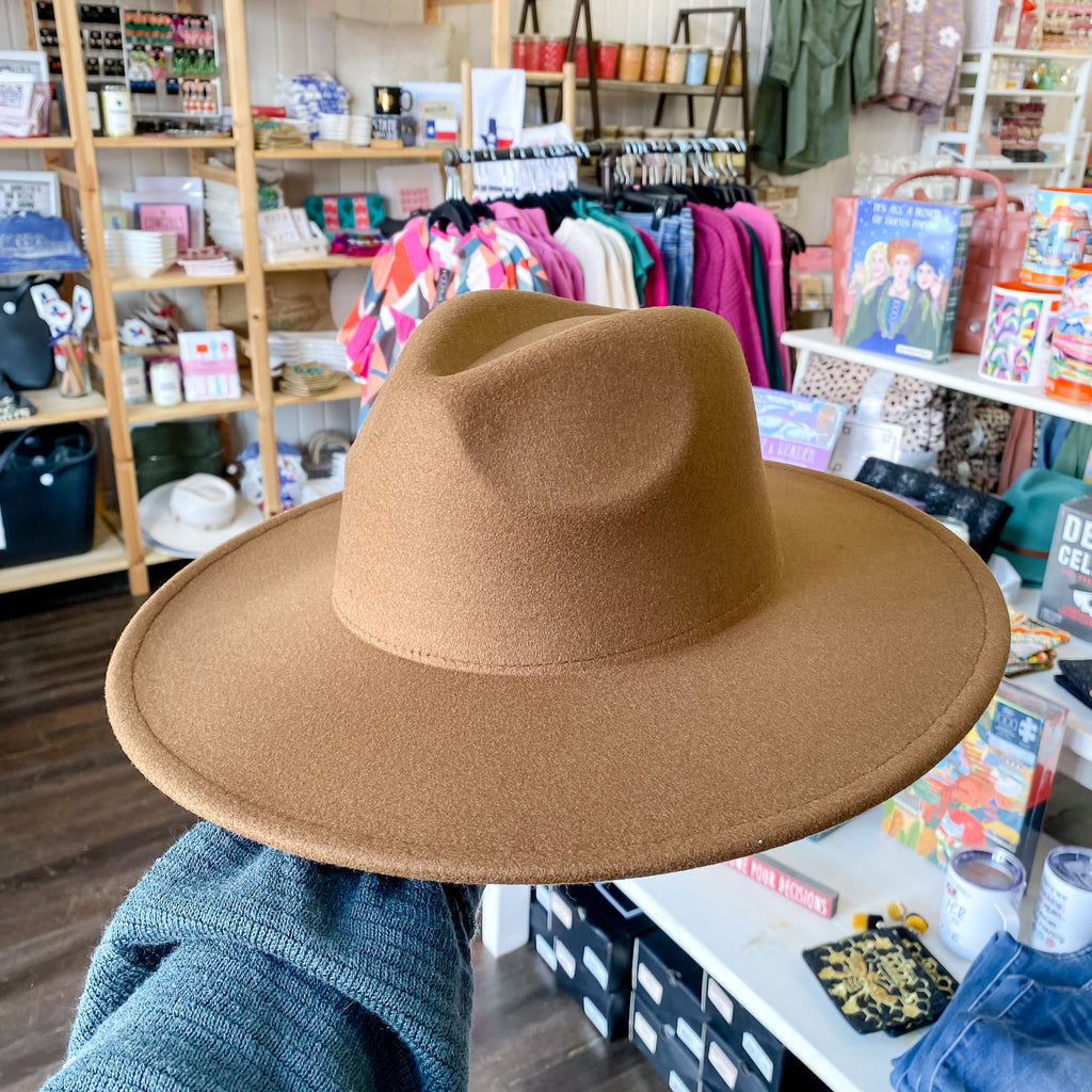 Dark Brown Rancher Hat - Lyla's: Clothing, Decor & More - Plano Boutique