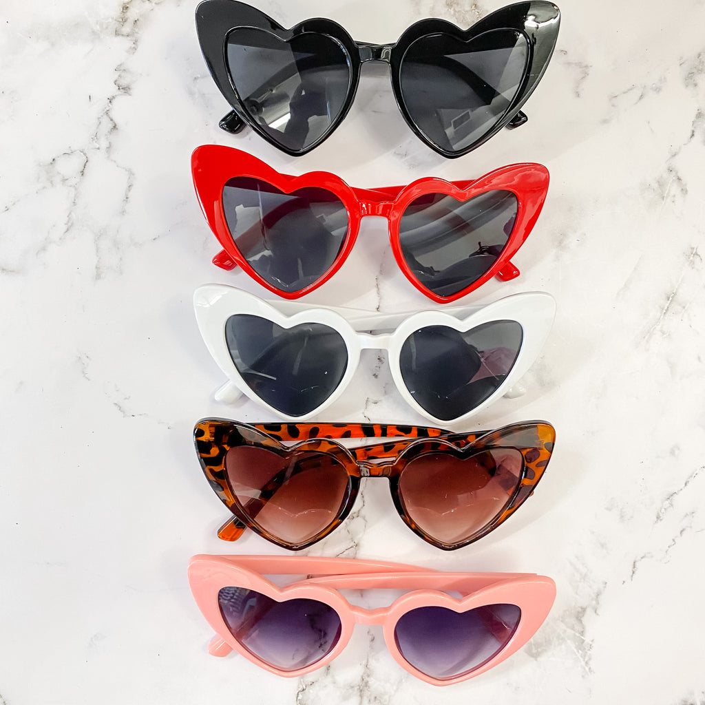 Heart Sunglasses - Lyla's: Clothing, Decor & More - Plano Boutique