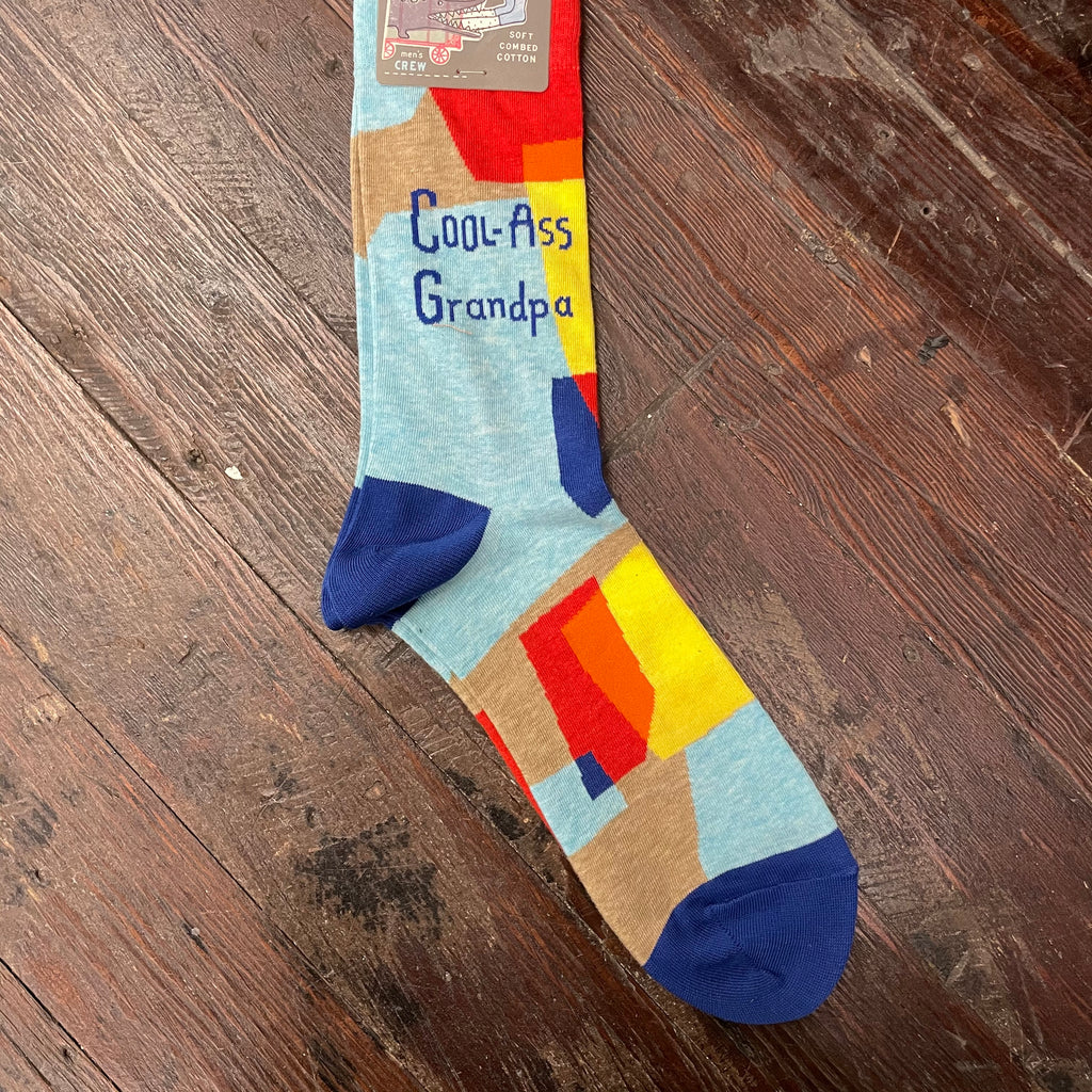 Cool-Ass Grandpa Mens Socks - Lyla's: Clothing, Decor & More - Plano Boutique