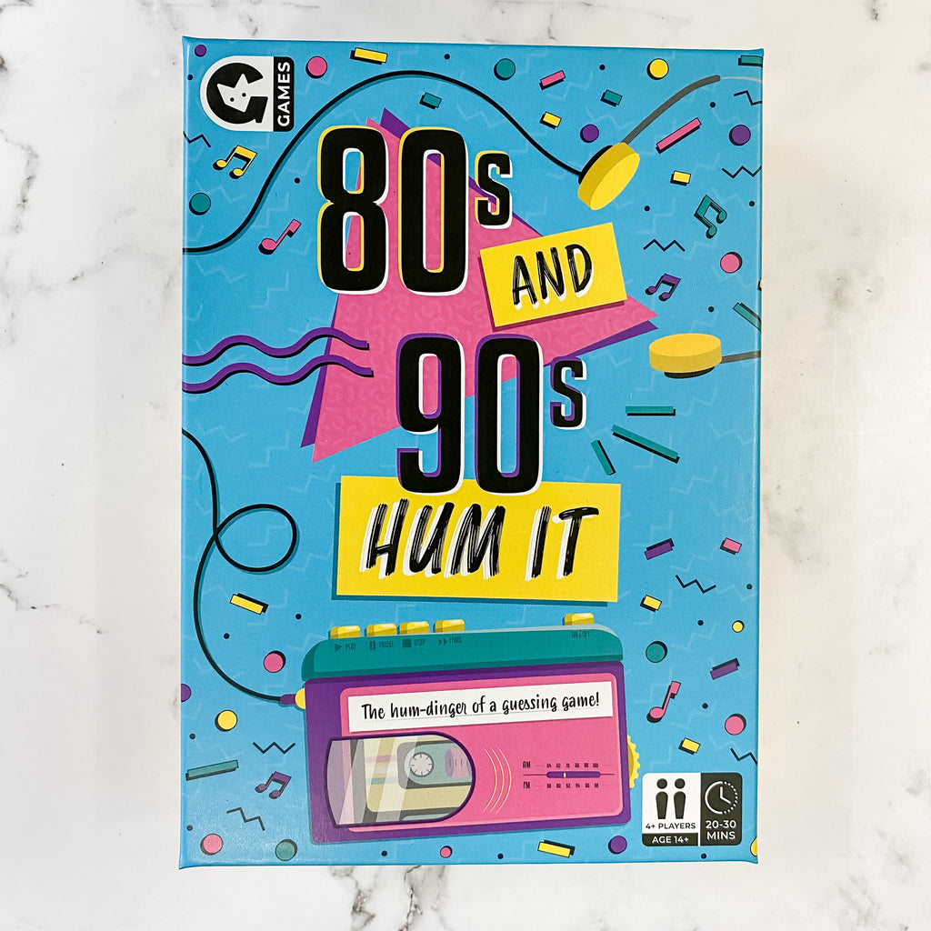 80s and 90s Hum It Game by Ginger Fox - Lyla's: Clothing, Decor & More - Plano Boutique
