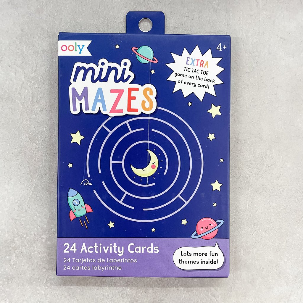 Mini Mazes Activity Cards by OOLY - Lyla's: Clothing, Decor & More - Plano Boutique