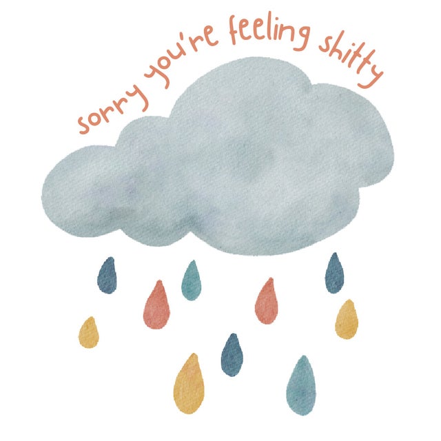 Sorry You're Feeling Shitty Sticker - Lyla's: Clothing, Decor & More - Plano Boutique