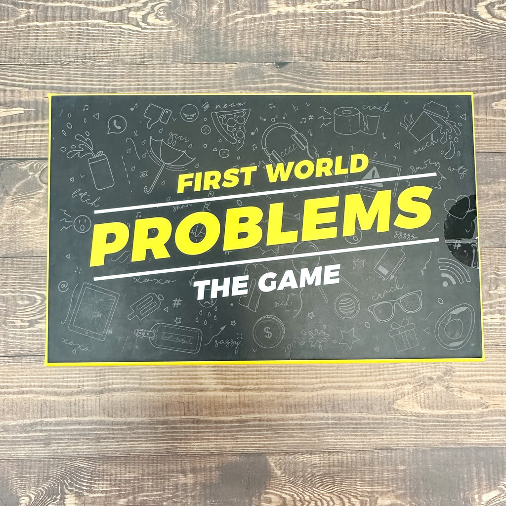First World Problems Game - Lyla's: Clothing, Decor & More - Plano Boutique