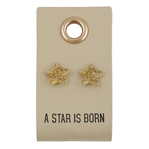 A Star Is Born Gold Stud Earrings - Lyla's: Clothing, Decor & More - Plano Boutique