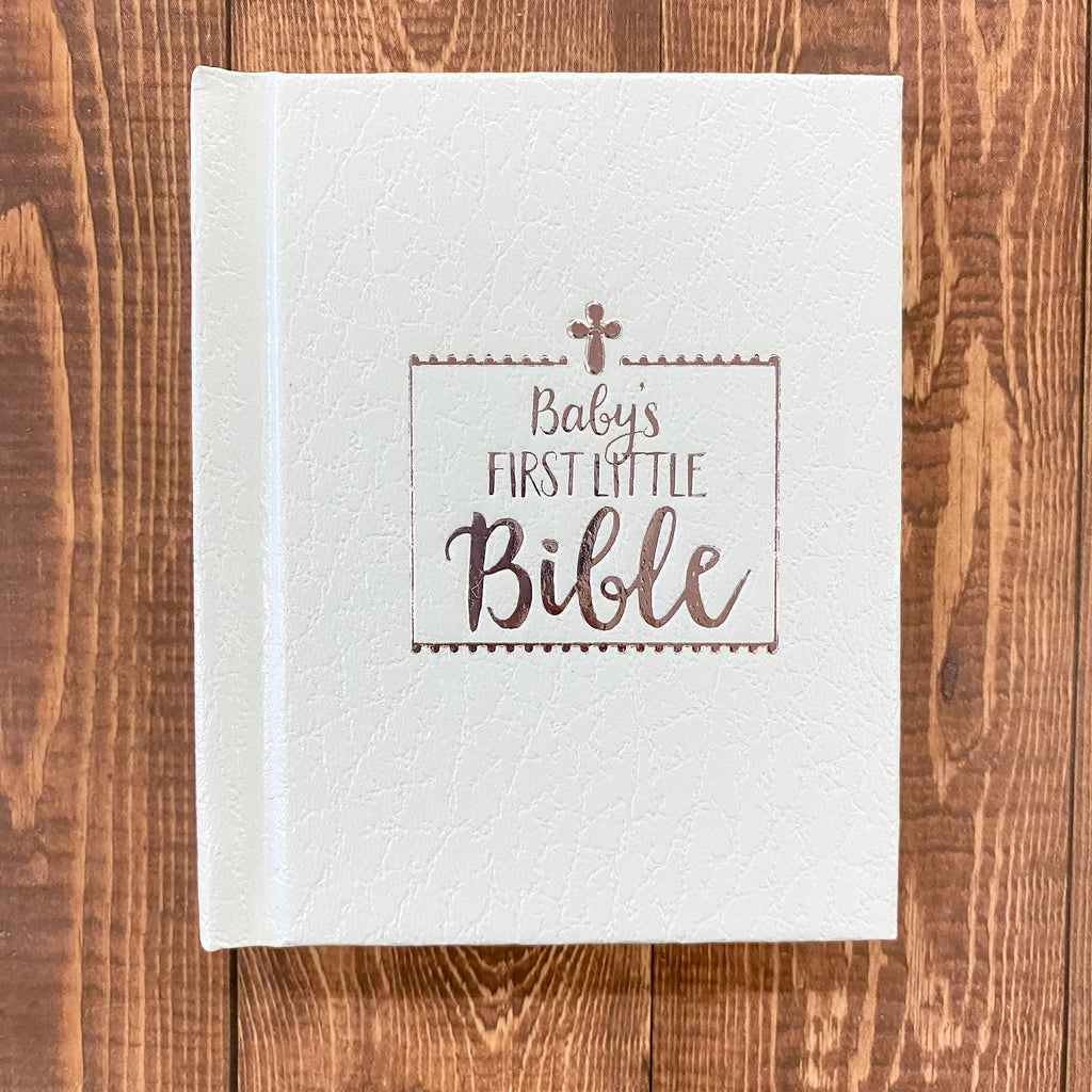 Baby's First Bible (Blue) - Lyla's: Clothing, Decor & More - Plano Boutique