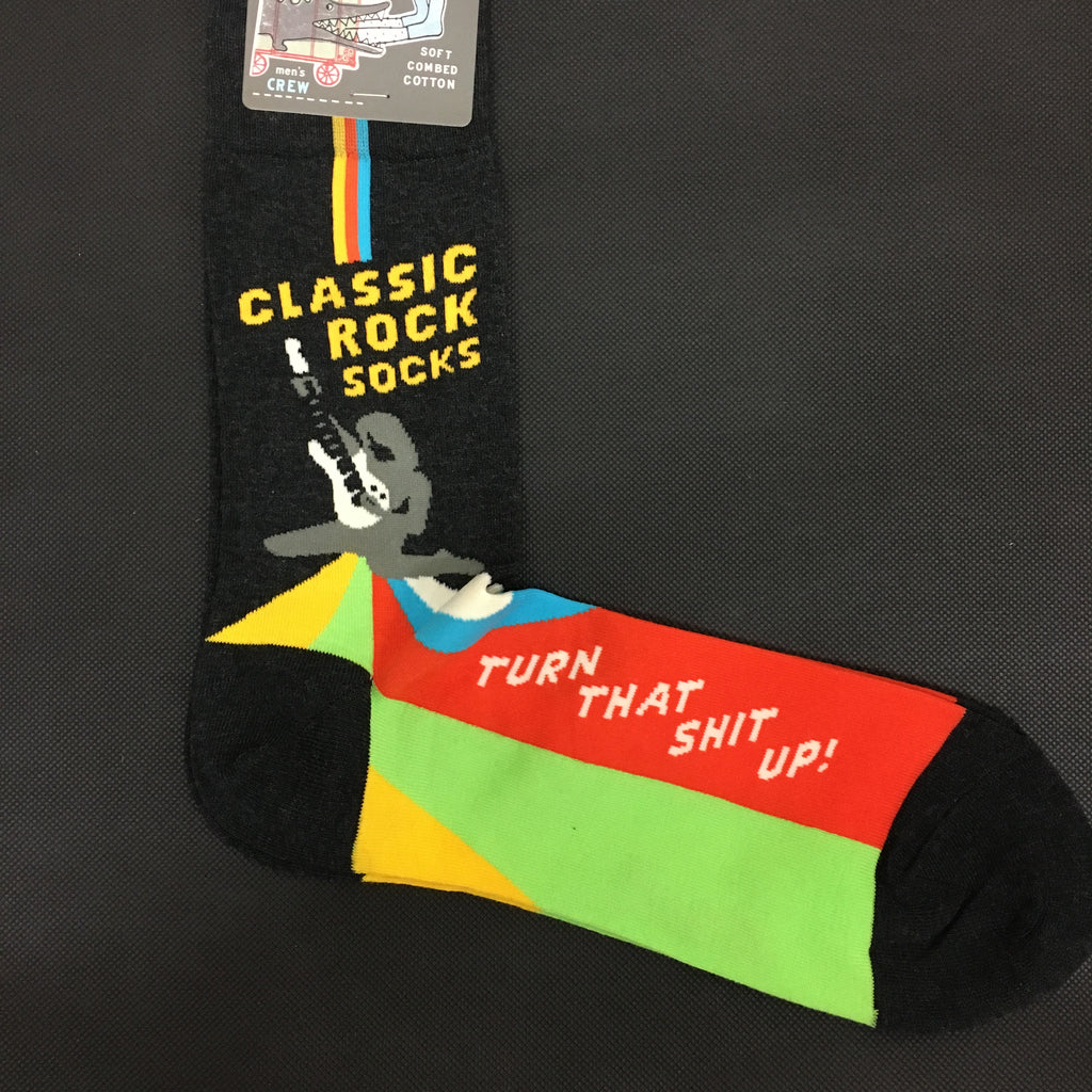 Classic Rock Mens Socks - Lyla's: Clothing, Decor & More - Plano Boutique