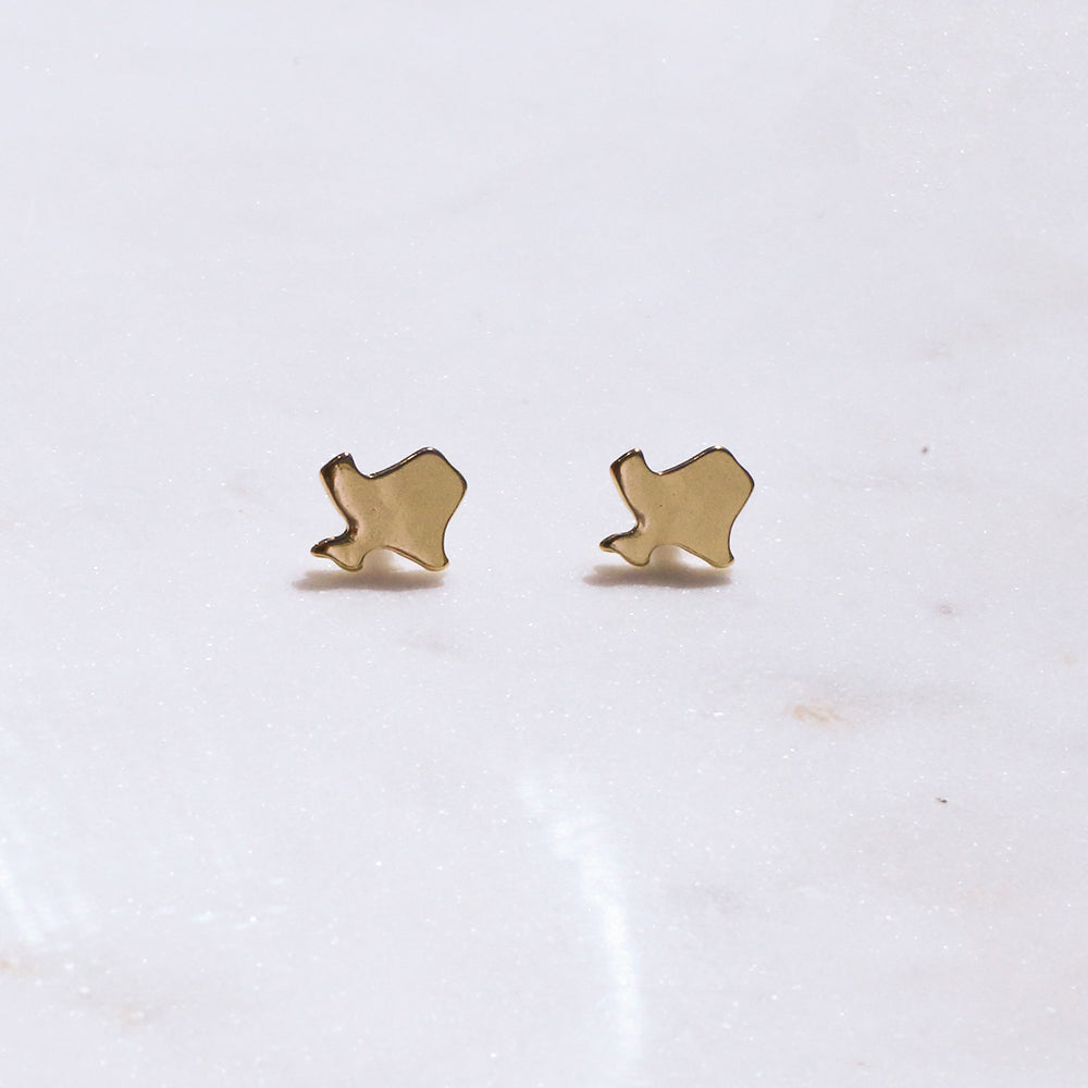 Texas State Studs Earring - Lyla's: Clothing, Decor & More - Plano Boutique