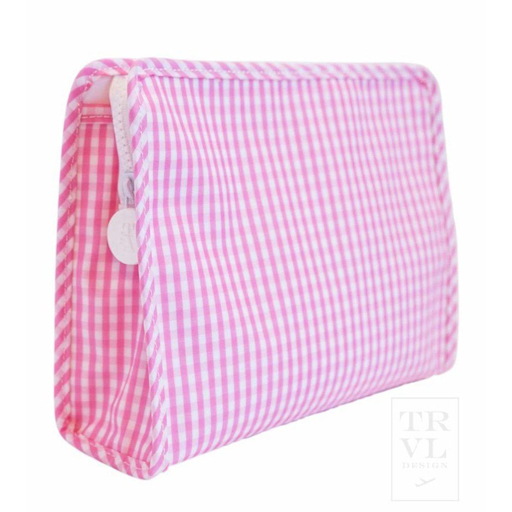 Pink Gingham Roadie Bag by TRVL design - Lyla's: Clothing, Decor & More - Plano Boutique