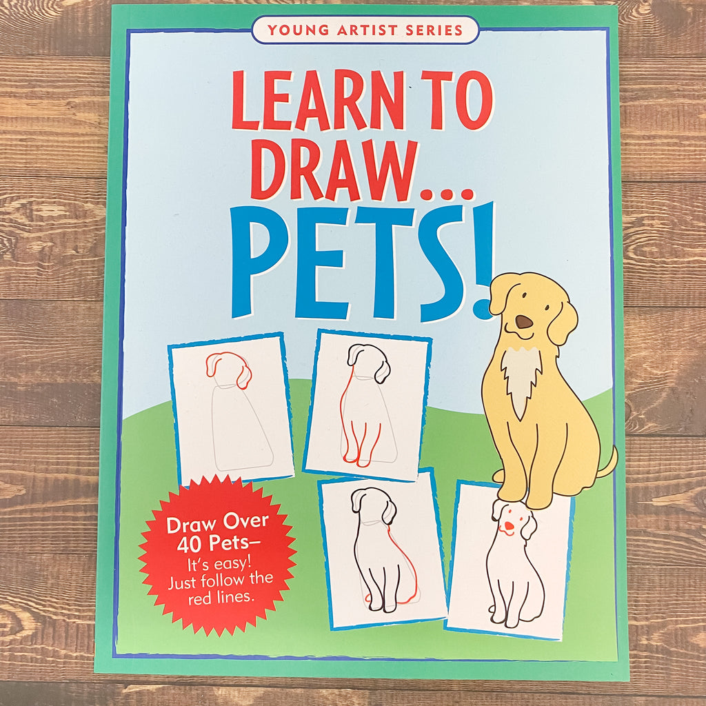 Learn to Draw Pets - Lyla's: Clothing, Decor & More - Plano Boutique