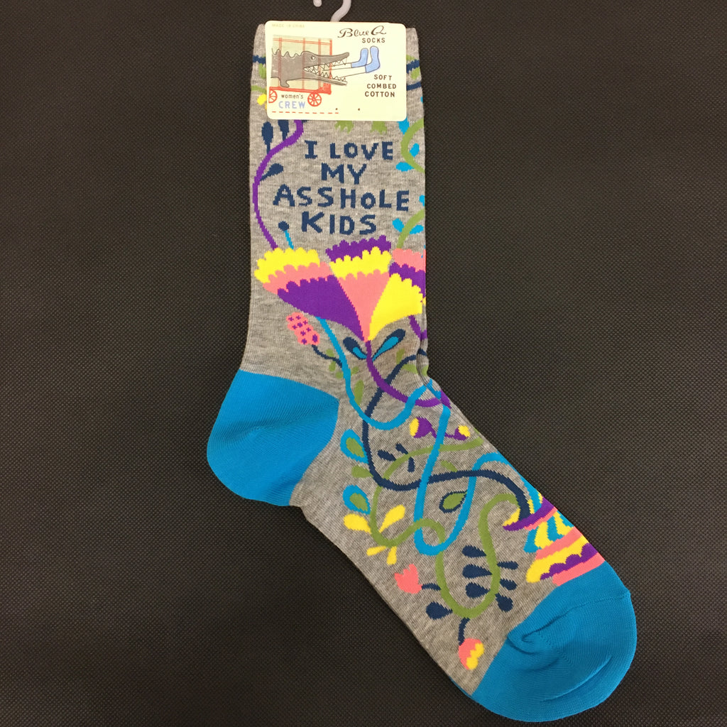 I Love My Kids Ladies Socks - Lyla's: Clothing, Decor & More - Plano Boutique