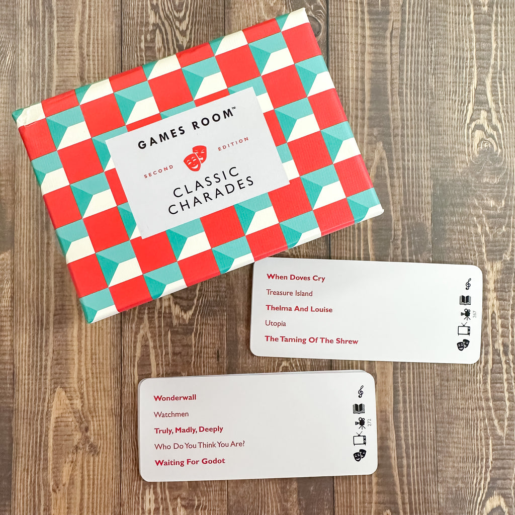 Classic Charades Trivia Card Game - Lyla's: Clothing, Decor & More - Plano Boutique